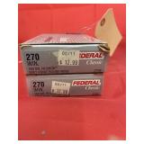 2 Pcs - Federal 270 Win Ammo