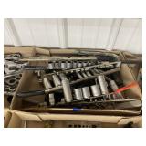 Box of Craftsman Assorted Sockets on Holders
