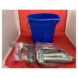 Utility Bucket w/3 Grease Guns