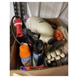 Assorted Garage Items - Garden Sprayers - Gloves