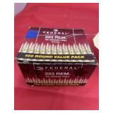 100 Ct. -223 REM. Federal Ammo
