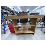 Wood Work Bench 47"L x 23"W x 36"H