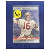 1990 Pro Set Football Card #24 Joe Montana