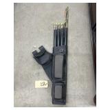 Bow & Arrows w/Leather Case