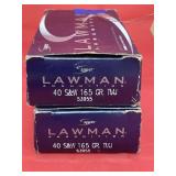 2 Pcs - 40 S&W Ammo