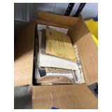 Box of Old Newspaper Clippings & Photos