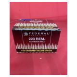 New Box Federal 223 Remington 100 Rounds