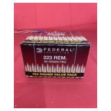 New Box Federal 223 Remington 100 Rounds