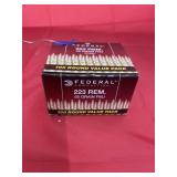 Federal 223 Remington 100 Rounds