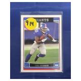 2006 Topps Football Card #244 Tiki Barber