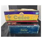 3 - Board Games - Cranium - Uno - Trivial Pursuit