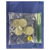 5 Bicentennial Dollars