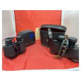 Telstar Binoculars in Case & Small Binoculars