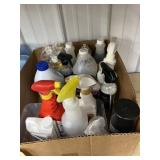 Box of Assorted Cleaning Supplies
