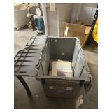 Tub Full of Old Newspapers