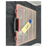 Plastic Tool Box w/Assorted Bolts