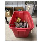 Brake Fluid - Bungee Cords - Gloves - Garage Light