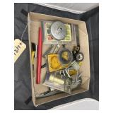 Box of Car Fuses - Spark Plugs - Heat Shrink Tubin