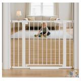 Cumbor 29.7-40.6" Baby Gate for Stairs, Doorways,
