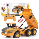 Double E Volvo RC Dump Truck Toy, Articulated Haul