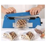 Impulse Heat Sealer, 12" Machine For Plastic Bags