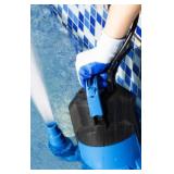 1.5HP Sump Pump - 6300GPH High Flow, Blue/Black, E
