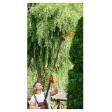 4in1 Cordless 21V Pole Hedge Trimmer - 180* Adjust
