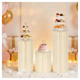 Miory Cylinder Stands for Party - Set of 3 -