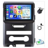 4G RAM 64G ROM Car Radio with 9" Screen For F150