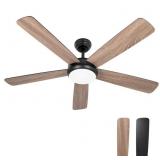 Ceiling Fan With Light, 52" Ceiling Fan With Remo