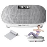 Merach Vibration Plate Exercise Machine, Curved Vi