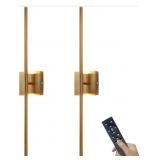 2 pk Battery Operated Wall Sconce, 15800mAh Batter