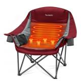 Heated Camping Chair With 3 Heat Levels, Oversized