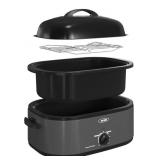 Sunvivi Roaster Oven With Self Basting Lid, 20Qt,