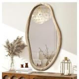 Irregular Mirror, Asymmetrical Bathroom Mirror, Ap