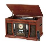 Victrola Aviator 8-In-1 Bluetooth Record Player &