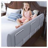 FigTime Bed Bumper For Toddlers, Foam Bed Rail For