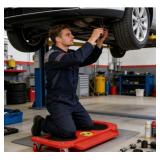 Rolling Knee Dolly With Pad Protectors, 5 Swivel C