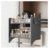 22~36" Pull Down Shelf For Kitchen Upper Cabinet