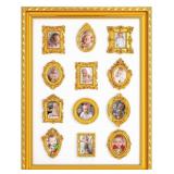 Large My First Year Gold Picture Frame (17.3" x 1