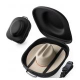 OZUECCR, Cowboy Hat Travel Case, Crushproof Carrie