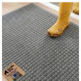 Gorilla Grip Ultra Absorbent Front Door Mat, Outsi