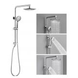 Sontiy 9" Rain Shower Head With Handheld Spray He