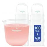 Repurpose Disposable Stemless Glasses, 12OZ, 100 C