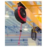 Green Prosper 3 Outlet Lighted Retractable Cord Re