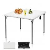 Portable Folding Table, Approx 34", Collapsible L