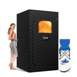 Portable Sauna  For Home - 9 Levels, Includes Chai