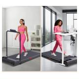 Walking Pad Treadmill With Incline - 0.6~7.6MPH, 3