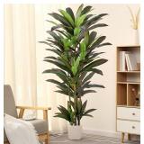 Artificial Dracaena Plant, Faux Tree, Approx 5