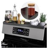 Stove Top Magnetic Shelf for Kitchen Organization,